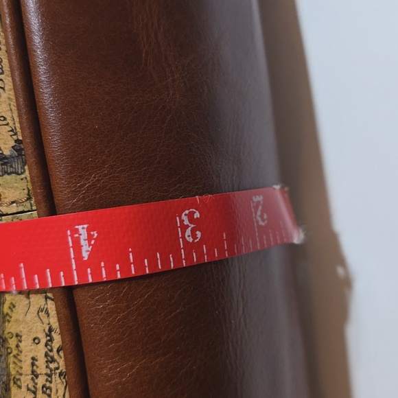 Patricia Nash World Map Patterned Crossover Bag - Picture 10 of 13